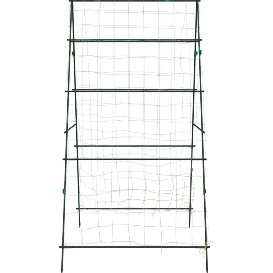 Puutarhasäleikkö köynnöskasveille A-runko 99x90x175,5 cm teräs (09281)