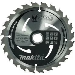 Pyörösahanterä Makita M-Force 165x20x2.0mm, Z-24, puulle
