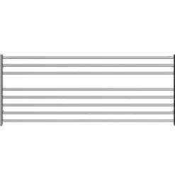 Pyyhekuivain Nordhem Solliden, 480x1210mm, 387/201W, kromi