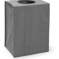 Pyykkipussi Brabantia, 55L, kulmikas, Pepper Black