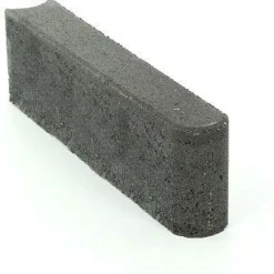 Reunakivi Rudus, 500x80x140mm, sileä, musta
