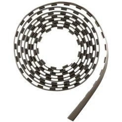 Riippu- ja seinäkiskon peitelista Elfa, 4224mm, grafiitti