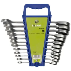 Räikkälenkkiavainsarja Irimo, 8–19mm, 12 kpl