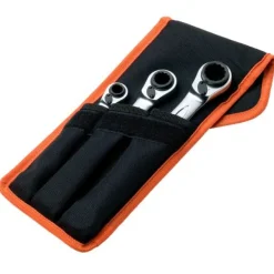 Räikkälenkkisarja Bahco S4RM/3T, 8-19mm, 3 osaa