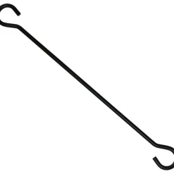 Ripustuskoukku Pisla, 30cm, musta