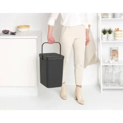 Roska-astia Brabantia Sort & Go, 25L, Grey