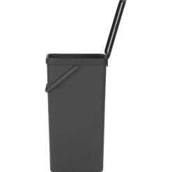 Roska-astia Brabantia Sort & Go, 40L, harmaa