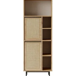 Rottinkikaappi Linento Furniture ON10B-SU, ruskea