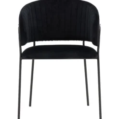 Ruokapöydän tuoli Venture Home Selma musta