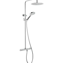 Sadesuihkusetti Hafa Fine, cc150, Ø250 mm suihkupää, termostaattihanalla, kromi