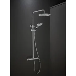 Sadesuihkusetti Hafa Fine, cc150, Ø250 mm suihkupää, termostaattihanalla, kromi