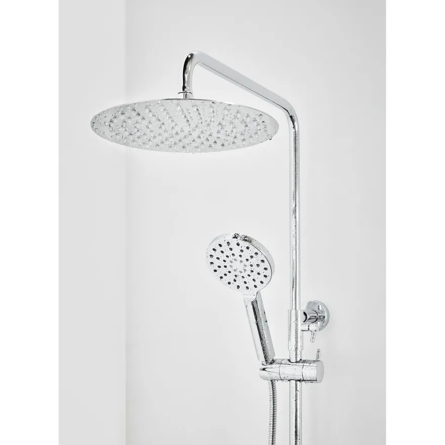Sadesuihkusetti Hafa Fine, cc150, Ø250 mm suihkupää, termostaattihanalla, kromi