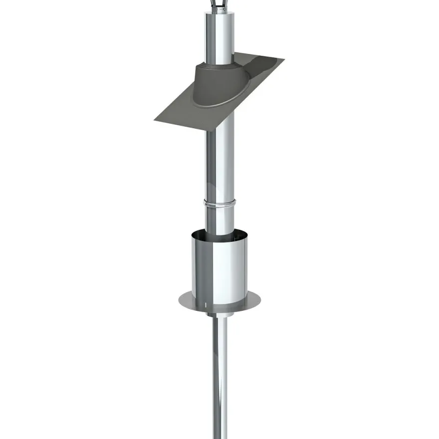 Saunan Piippu Jeremias ECO, Ø115 mm, 2,5 m, rst