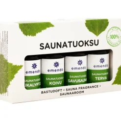 Saunatuoksusetti Emendo 4 x 10 ml