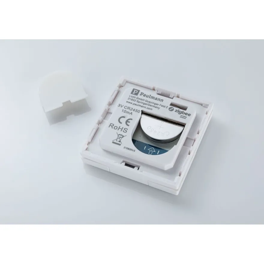 Seinäkytkin ja himmennin ulkokäyttöön Paulmann, Smart Home Zigbee 3.0, musta