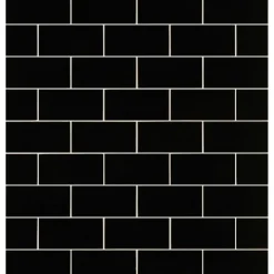 Seinälaatta Pukkila Urban Atelier Preto, kiiltävä, sileä, 140x70mm
