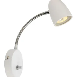 Seinävalaisin Aneta Lighting Sandnes Flex, himmennettävä, valkoinen