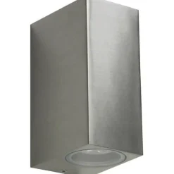 Seinävalaisin Smartwares Miika, 2x3W, 230V, 3000K, 320lm, IP44, teräs