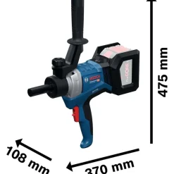 Sekoituskone Bosch Professional GRW 18V-120 Solo, 18V, ilman akkua