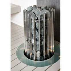 Sähkökiuas Helo Rocher 70 Elite, 6.8kW, 5-9m³, erillinen ohjaus