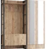 Säilytyskokonaisuus Linento Furniture ML17, ruskea