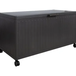 Säilytyslaatikko Home4You Mirador, 130x60,4x80cm, tummanharmaa