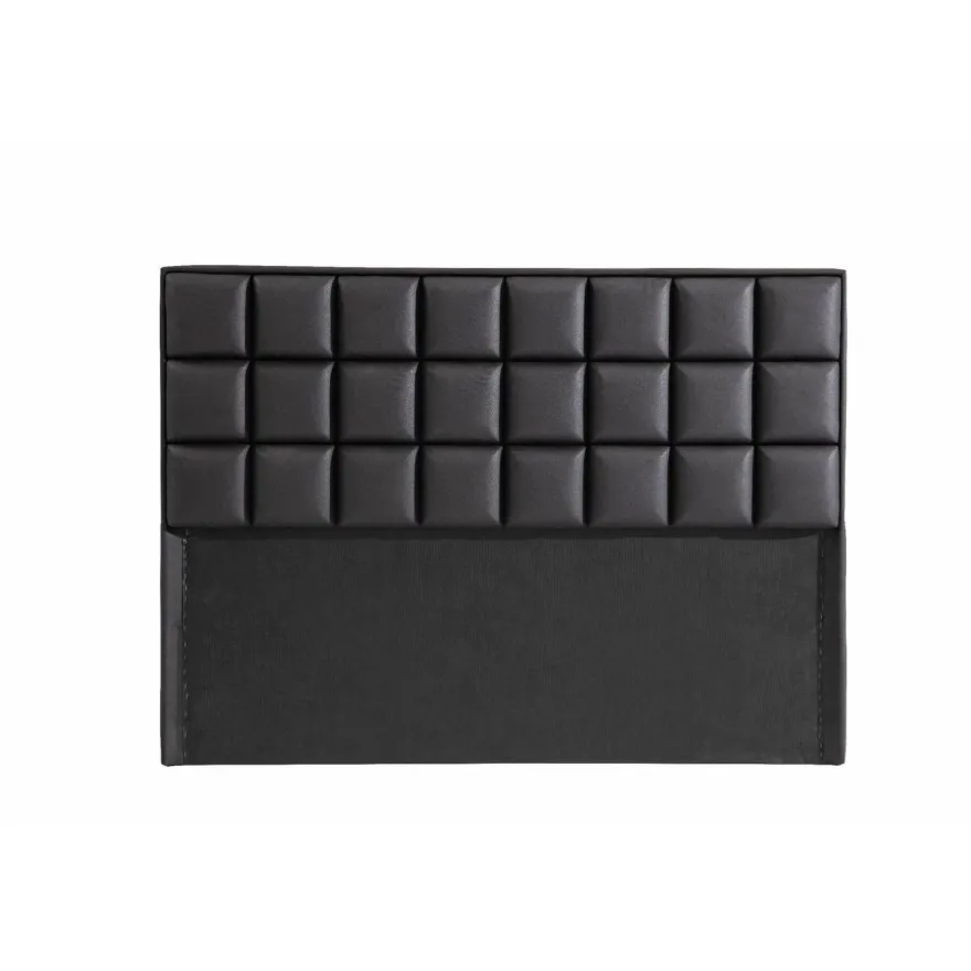 Säilytyssänky + sängynpääty Linento Furniture Carine, ilman patjaa, musta