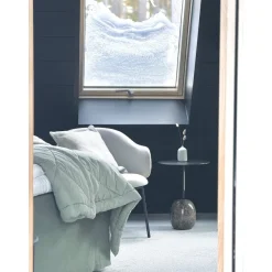 Sisustuspaneeli Siparila Aava, 15x220x2050mm, mänty, liimapuu, lakattu, kuultava musta, Kaamos