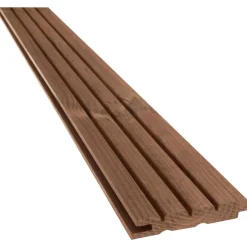 Sisustus-/saunapaneeli Karava Kallio 3-valeura 15x90x4500mm, lämpökäsitelty mänty