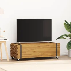 Sohvapöytä 110x45x35 cm täysi tiikki (09311)
