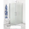 Suihkunurkkaus Noro Fix Trend C 99, 900x900x1950 mm, mattahopea, mattalasi