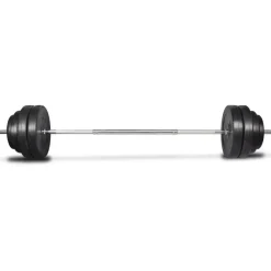 Suora painonnostotanko ja painot, 60kg