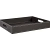Tarjotin Home4You WALTER 30x40xK6 cm, tummanruskea