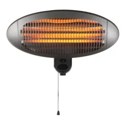 Terassilämmitin Hottia, 2000W, kvartsi, seinäasennus