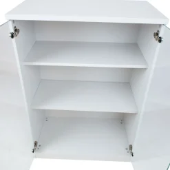 Toimistokaappi Home4you ERGO 80x44,5x115,5cm, valkoinen