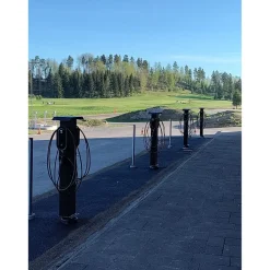 Tolppa Zaptek Pro -latausasemille, rst, haaroituskotelo 10mod