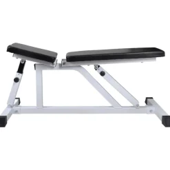 Treenipenkki levytanko- ja käsipainosarjalla, 60.5kg, 115x47x116cm