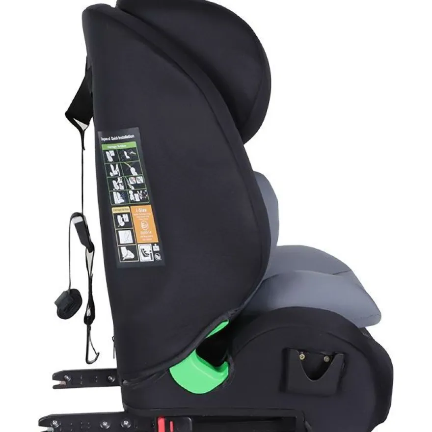 Turvaistuin Kikid Premium 76-150cm i-Size ISOFIX R129