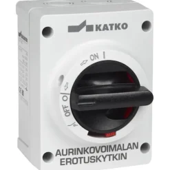 Turvakytkin vääntimellä Katko IsoSafe KUM 322 3X32A 400V 15kW aurinkovoimaloille