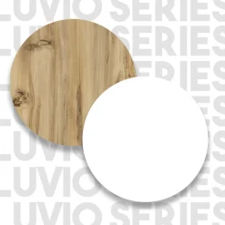 TV-taso Linento Furniture LV13, valkoinen/tammi