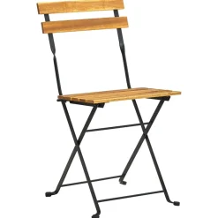 Ulkoruokailuryhmä, kokoontaitettava, akaasiapuu, eri kokoja