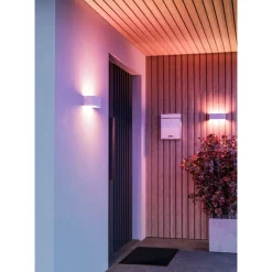 Ulkoseinävalaisin Eglo Connect.z Sania-Z, RGB CCT, IP55, ylös/alas