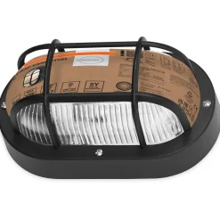 Ulkoseinävalaisin Osram Bulkhead Essential ovaali E27 IP54