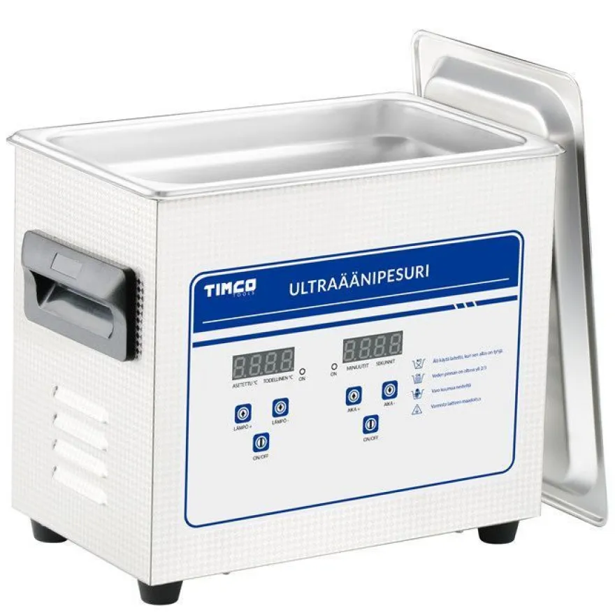 Ultraäänipesuri Timco INOX, 100W, 3.2l
