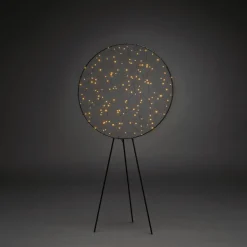 Unisieppari jaloilla Konstsmide, 160 x LED, Ø60x117cm