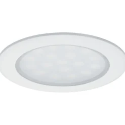 Upotettava LED-kalustevalaisin Paulmann Mirror, 2kpl, Ø65mm, 2.5W, 180lm, 3000K, eri värejä