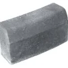 Upotettava reunakivi Rudus H6, kaarre R2500 kupera, 560x170x300mm, sileä, harmaa