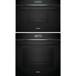 Uuni ja höyryuuni Siemens HR736G1B1-CD714GXB1, musta