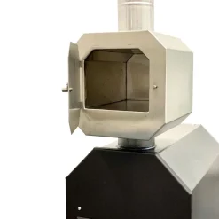 Uuni paljun kamiinaan Paljuuni, Ø113mm hormille, ruostumaton teräs