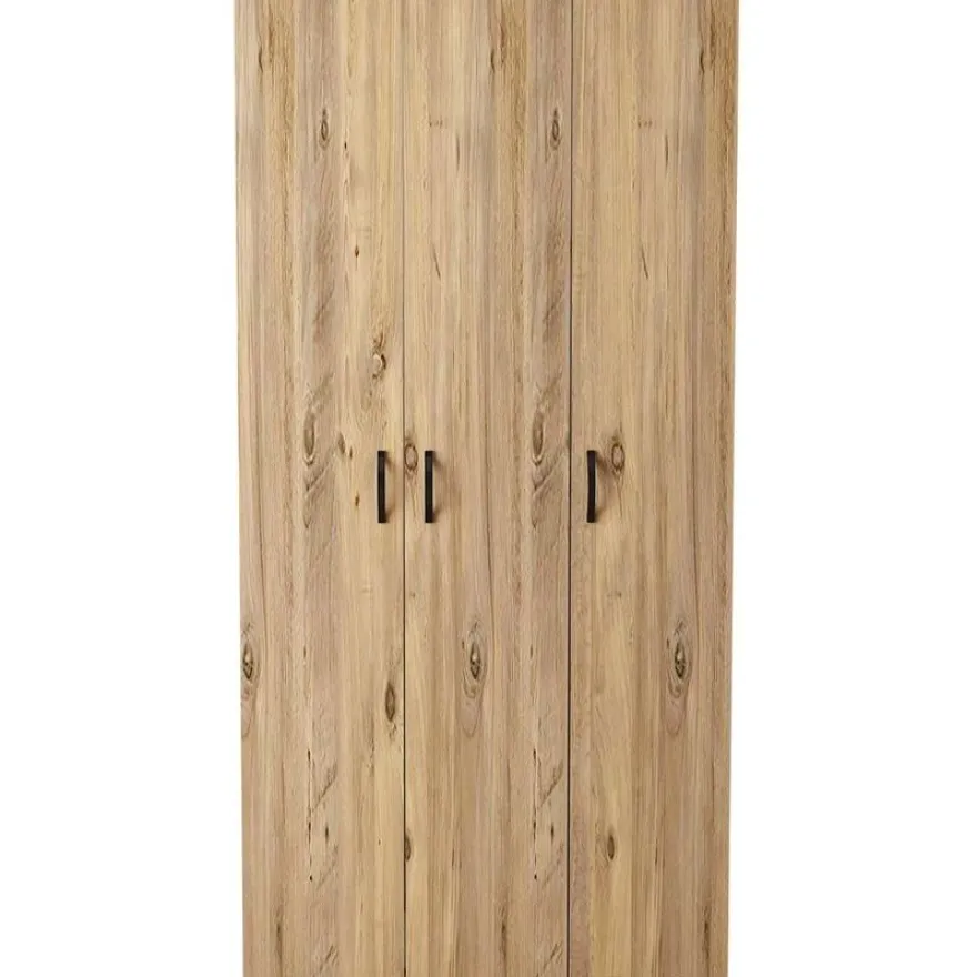 Vaatekaappi Linento Furniture Feraye 3 Kapakli, ruskea